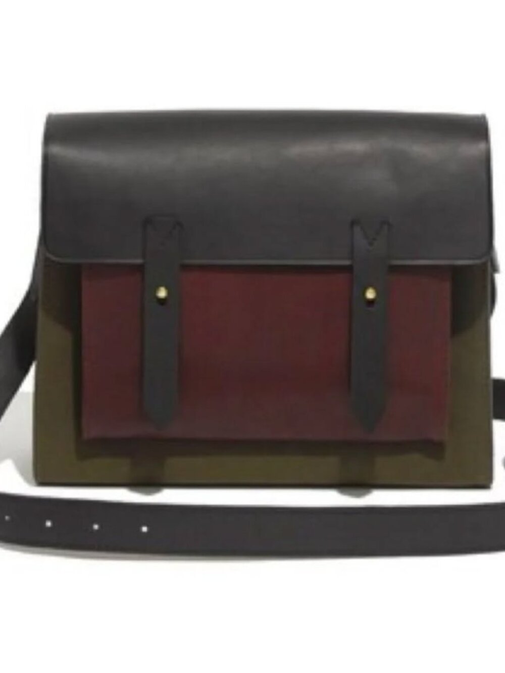 Madewell Essex Leather Messenger Bag